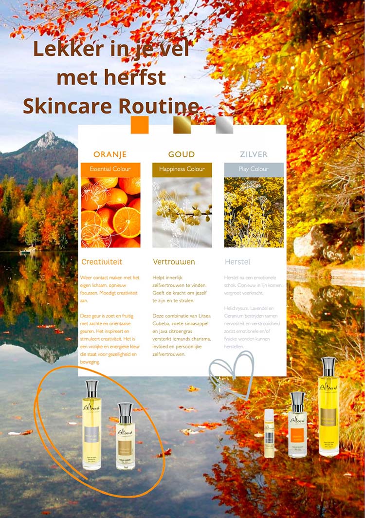 Herfst skincare routine